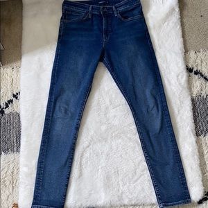 Levi’s made and crafted high rise skinny jeans